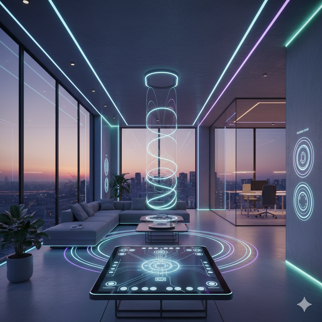 6 Teknologi Smart Home yang Mengubah Interior Rumah Mewah Jadi Masa Depan 2 teknologi smart home