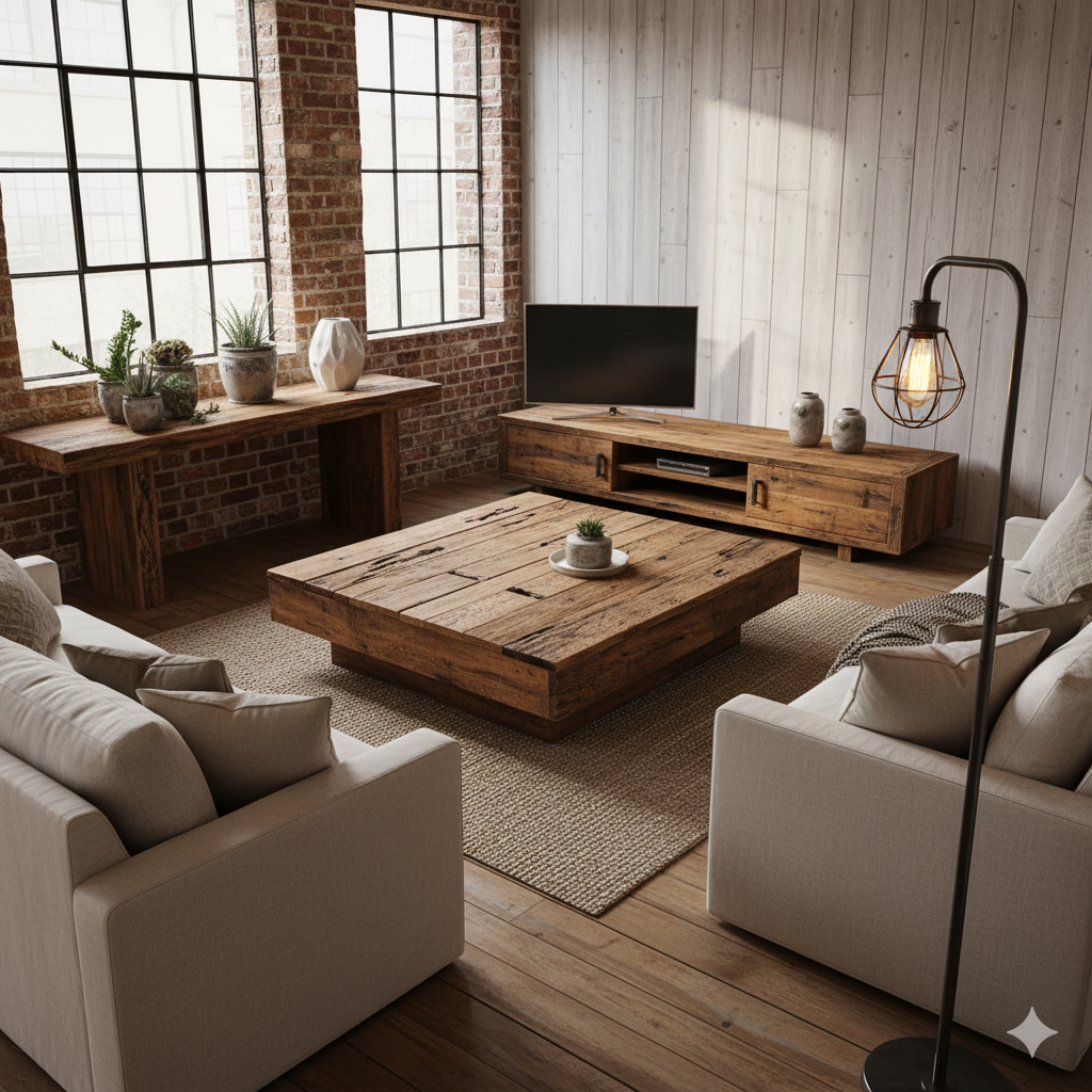 10 Gaya Desain Interior Populer 2025 12 Sustainable Upcycled Desain dengan Hati Nurani 1