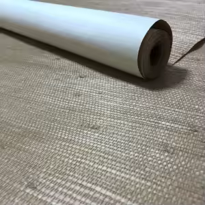 Zhenling Wall Decorations Real Fiber Grasscloth Yellow Jute Wallpapers for Living Room
