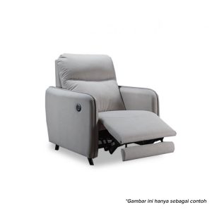 Motorized Recliner Sofa with USB Port and High Backrest