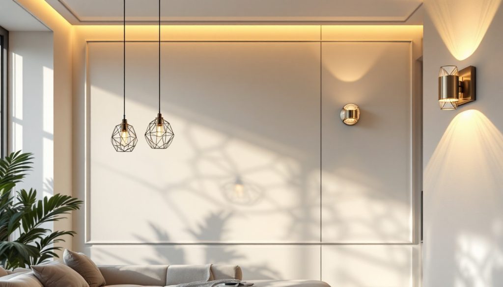 Seni Layering: Kunci Tersembunyi di Balik Interior Rumah Mewah 5 geometric light poetry stockcake