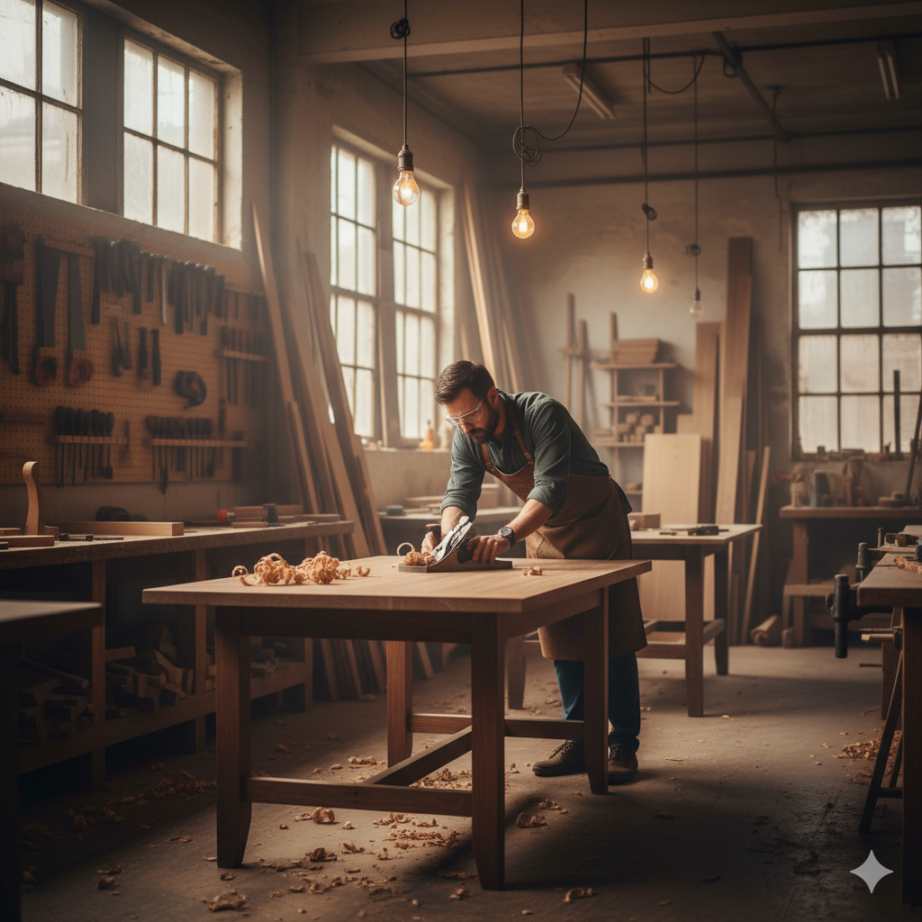ilustrasi furniture lokal