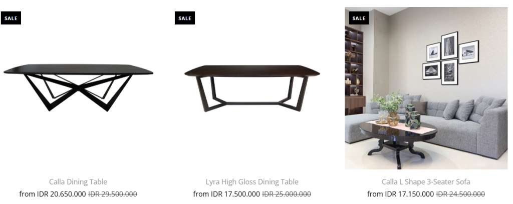 vinottiliving sale