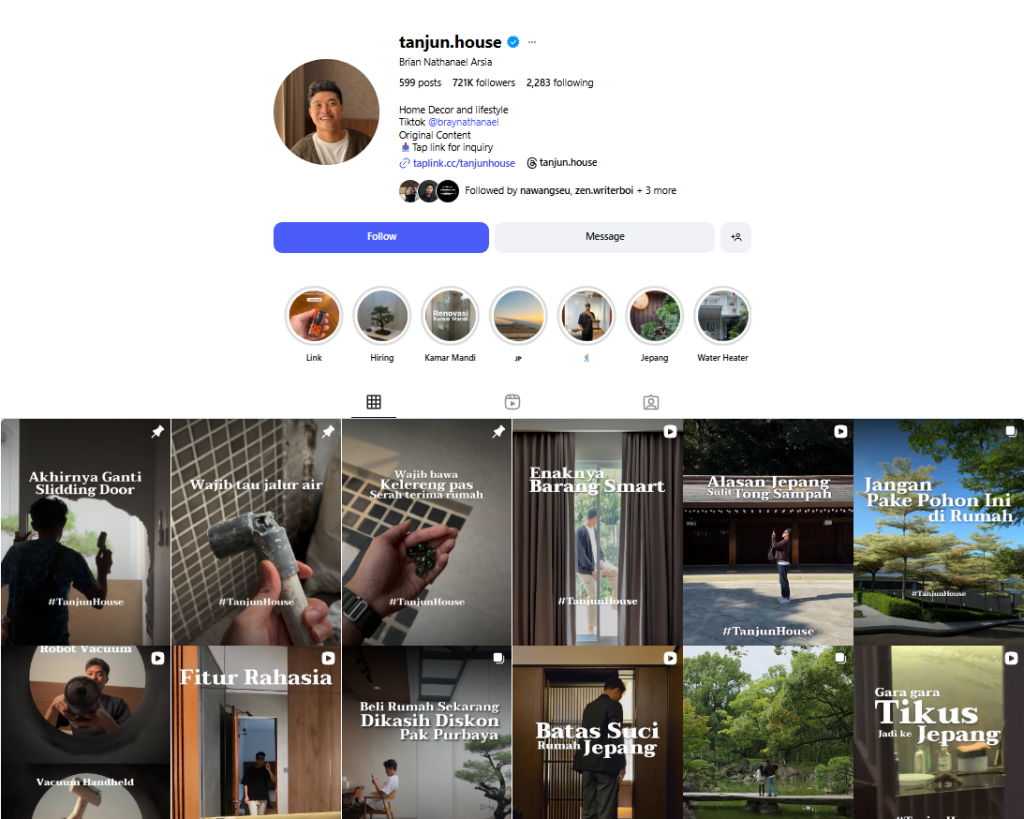 5 Interior Influencers Indonesia yang Paling Berpengaruh dan Wajib Diikuti untuk Inspirasi Rumah Elegan 6 Screenshot 2025 11 29 144559