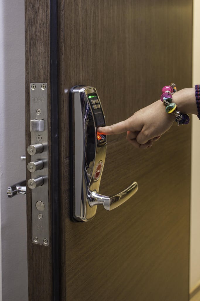 cara pasang smart lock