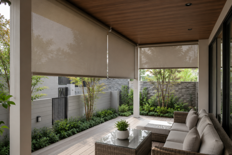 Roller Blinds outdoor