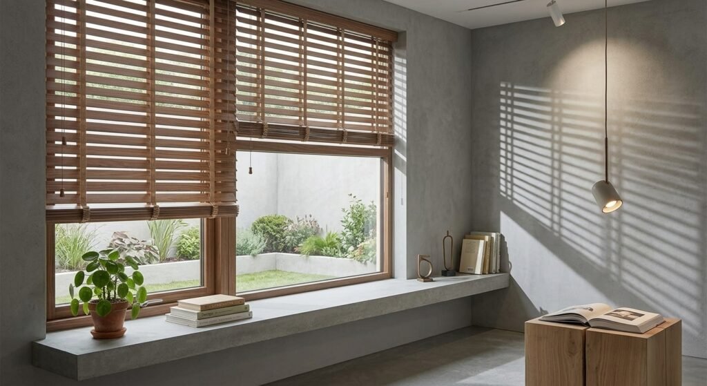 Wooden blinds